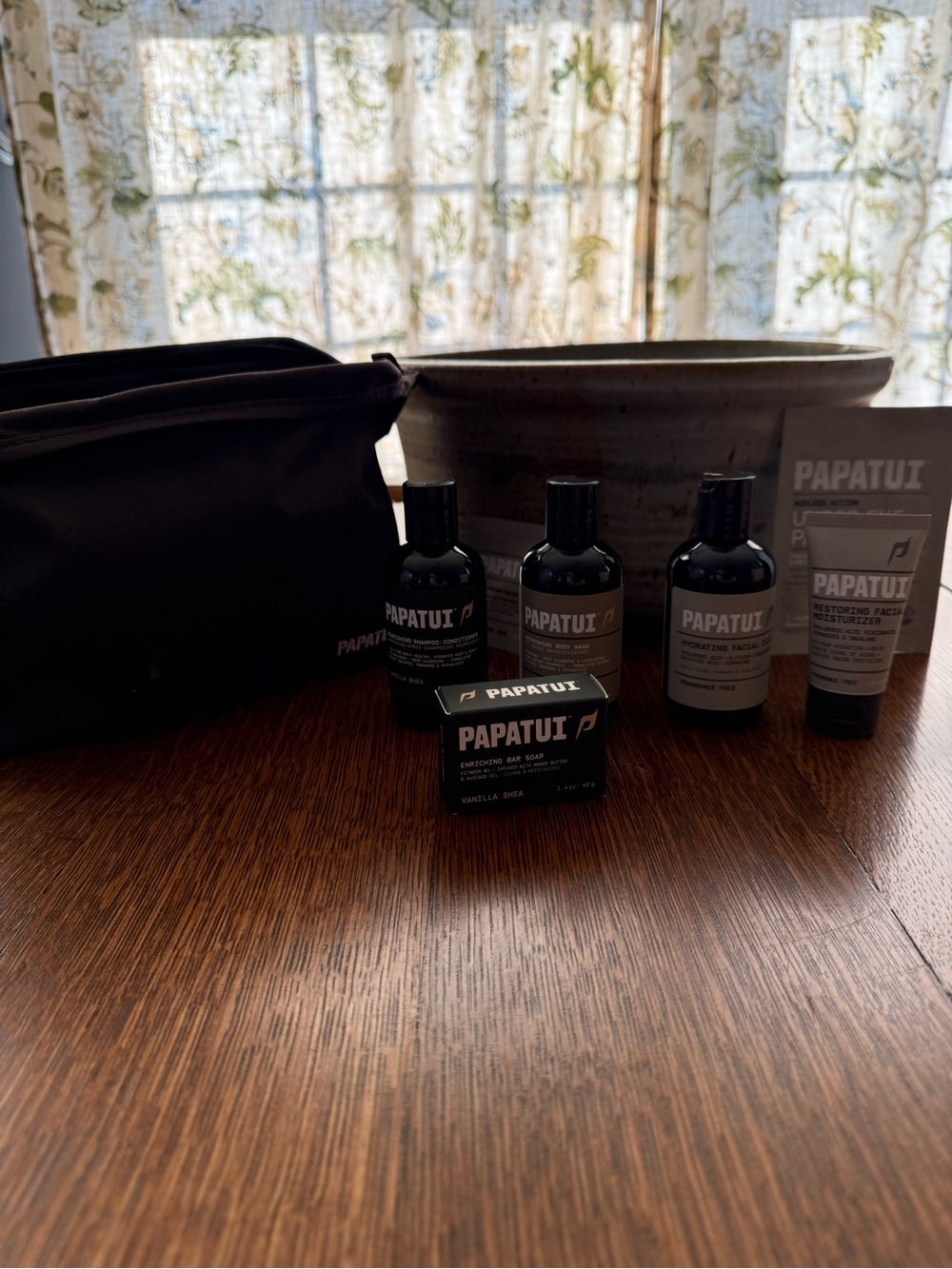 Men’s Grooming Kit — Black Travel Set